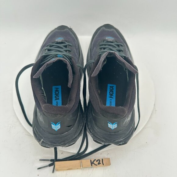 Hoka One One Speedgoat 5 Gore-Tex Low men Size 9.5D 1127912-BBLC Black Shoes - Picture 10 of 14